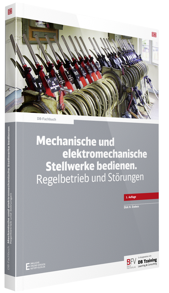buchcover_db_fachbuch_mechanische_und_elektromechanische_stellwerke_bedienen_regelbetrieb_und_störungen