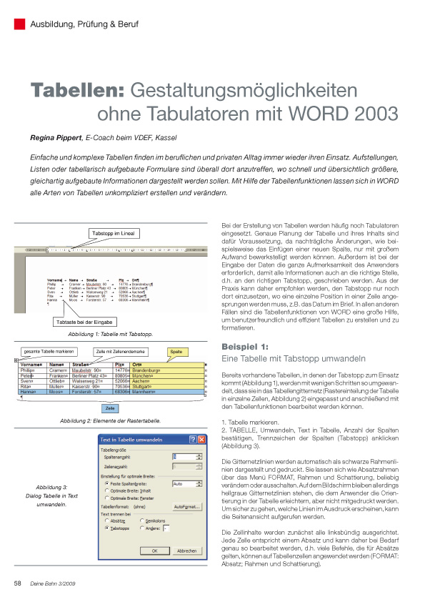 Dissertation mit word 2003