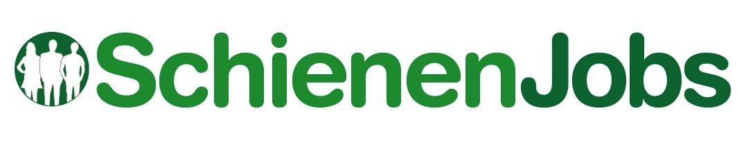 schriftzug und logo schienenjobs