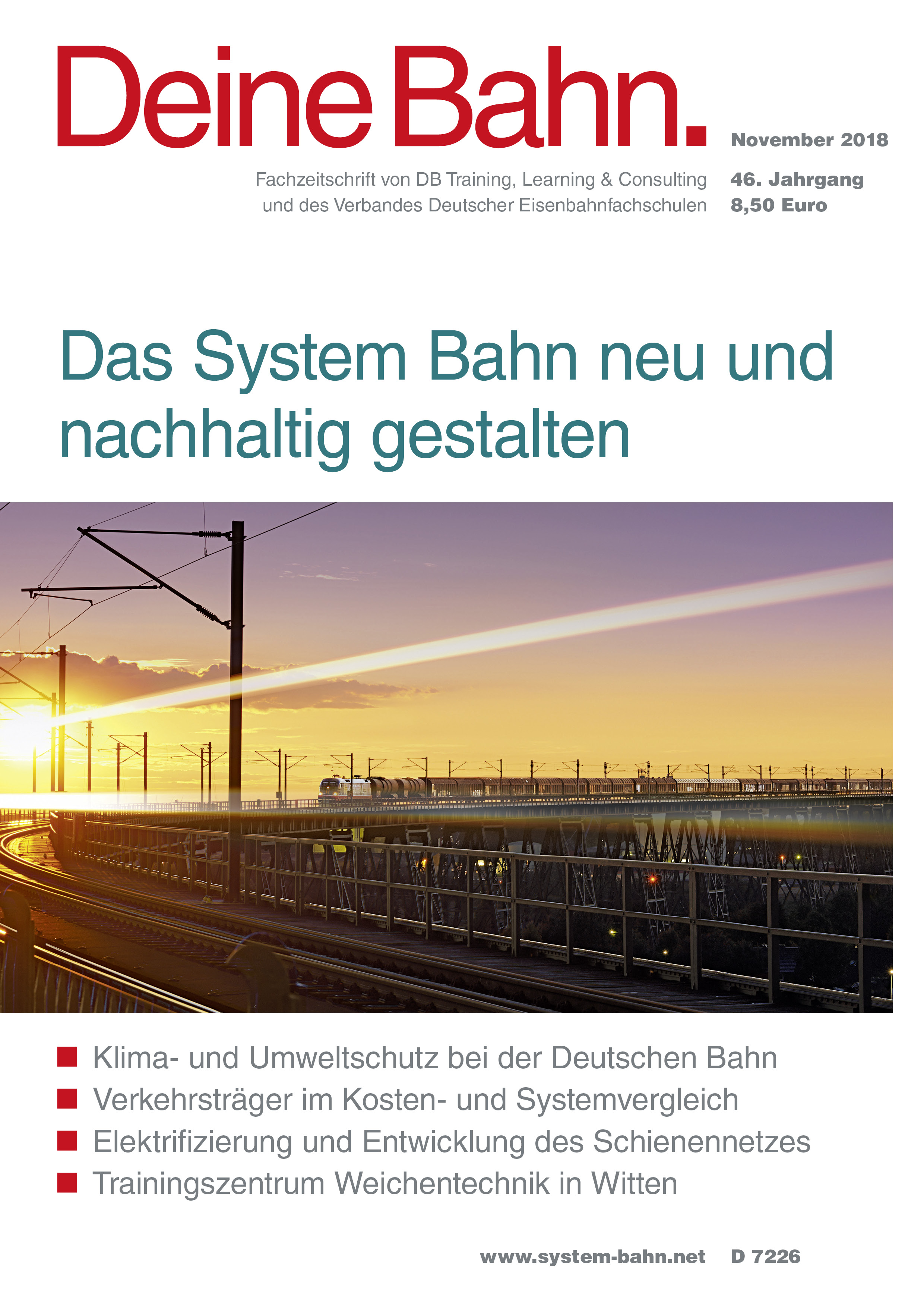 umschlagmotiv_fachzeitschrift deine bahn_november 2018