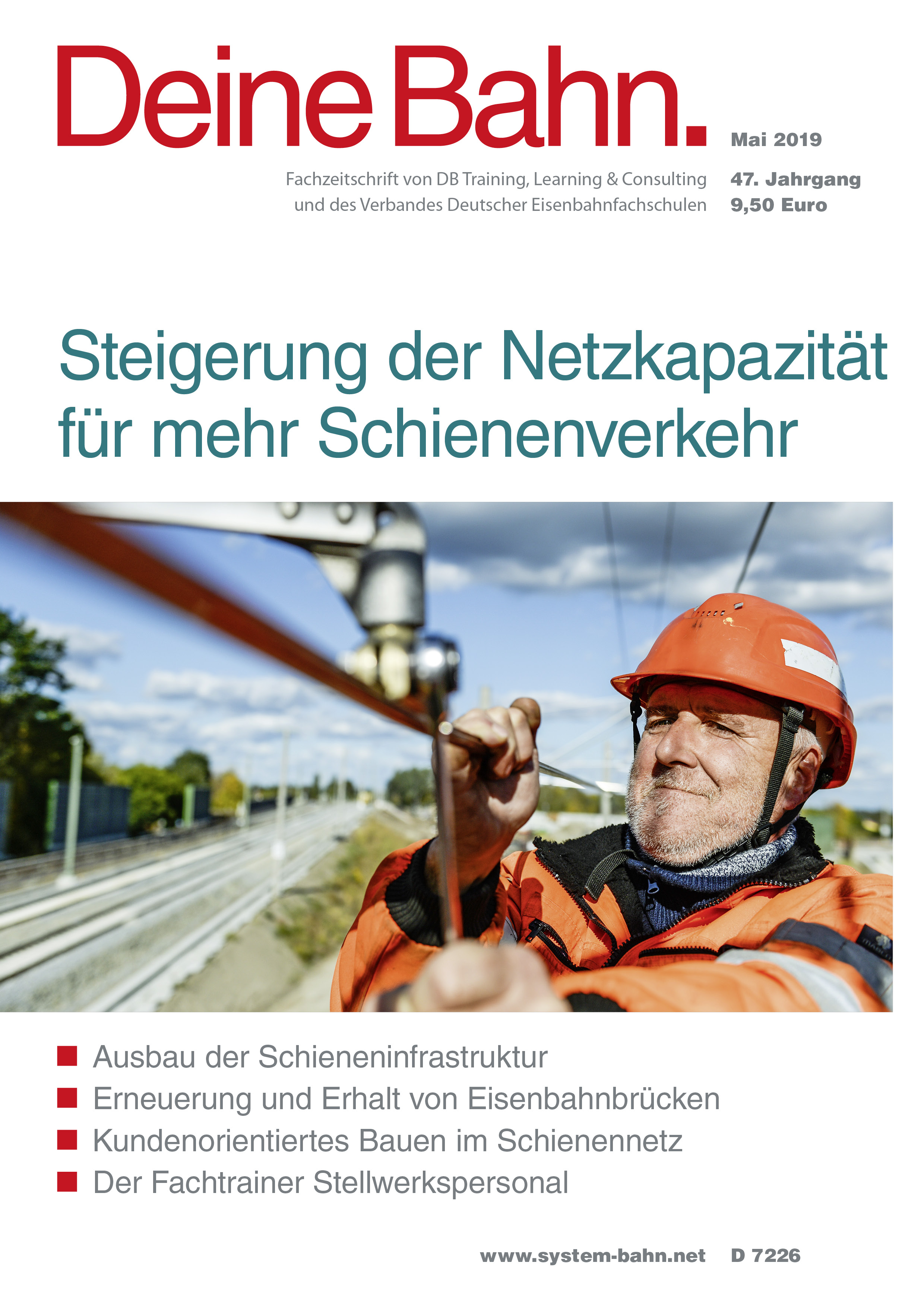 umschlagmotiv_fachzeitschrift deine bahn_mai 2019