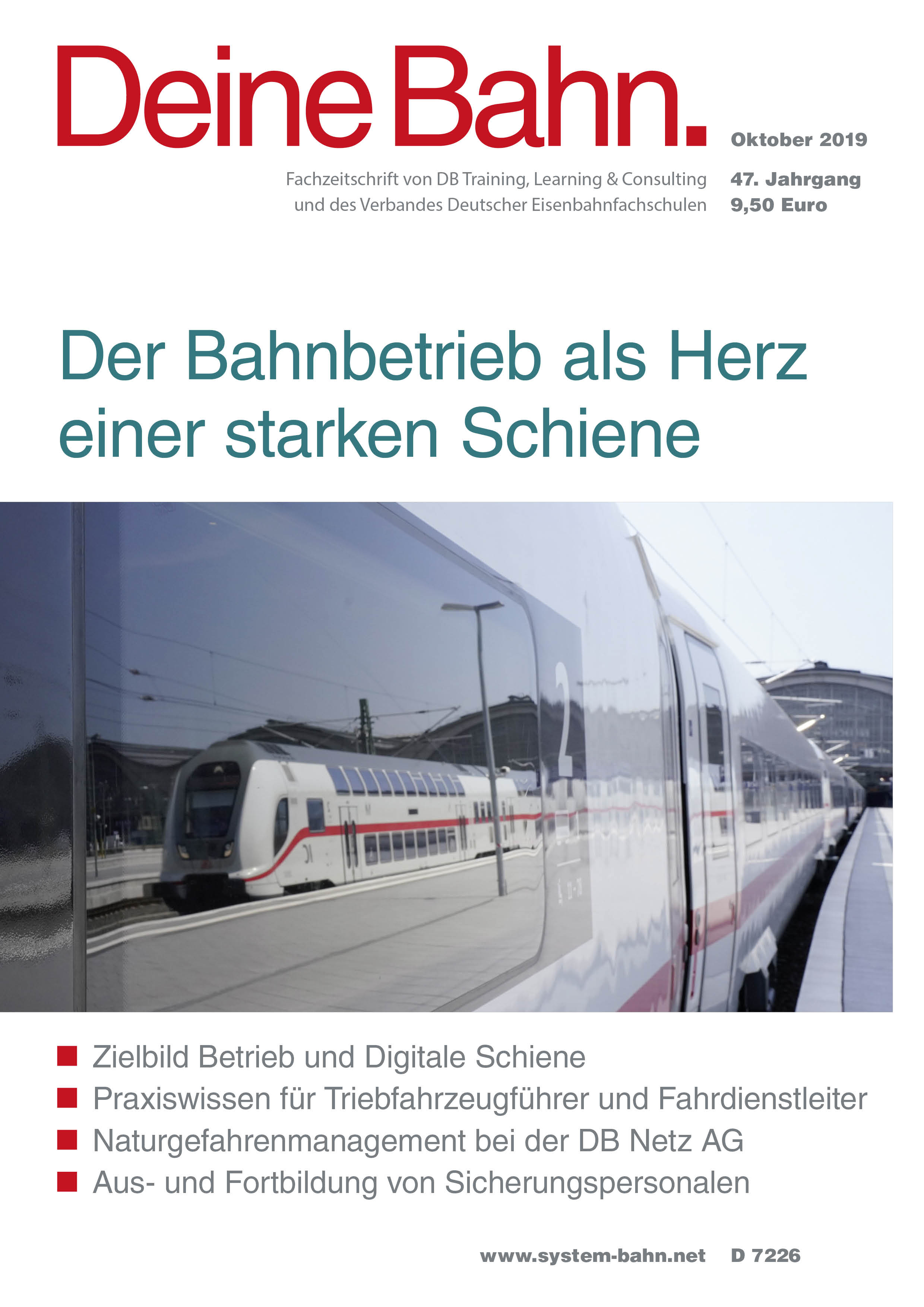 umschlagmotiv_fachzeitschrift deine bahn_oktober 2019