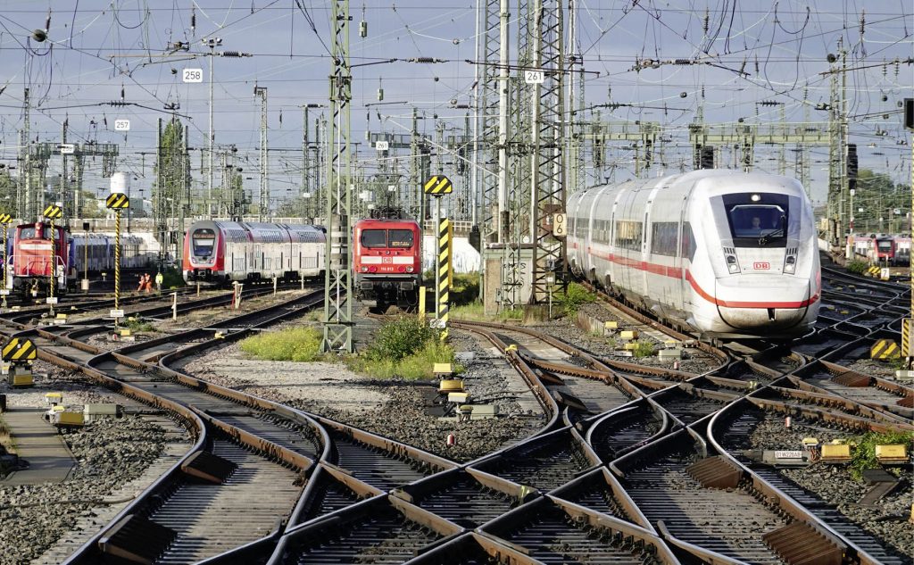 Gleisvorfeld Frankfurt Hauptbahnhof