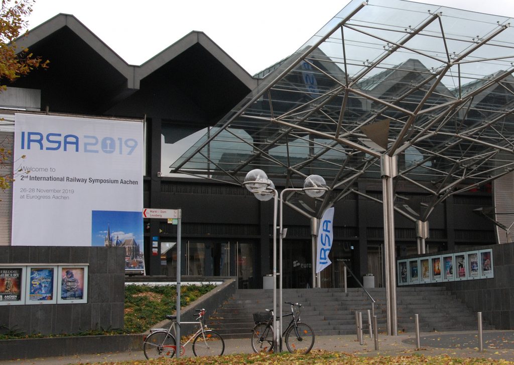 Eingang zur Veranstaltung in der RWTH Aachen