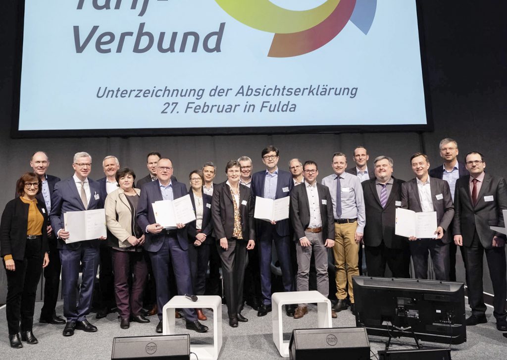 Gruppenfoto auf der BAG-SPNV-Tagung in Fulda