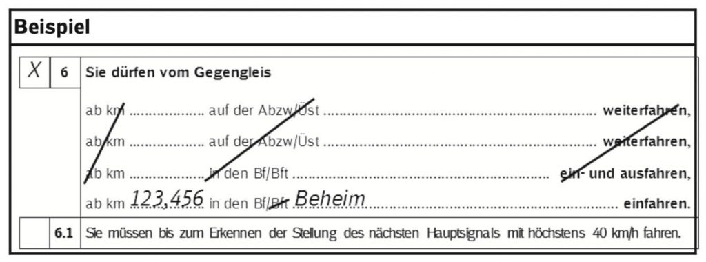 Befehl An Den Hund 6 Buchstaben Beispiel für Befehl 6 - System||Bahn