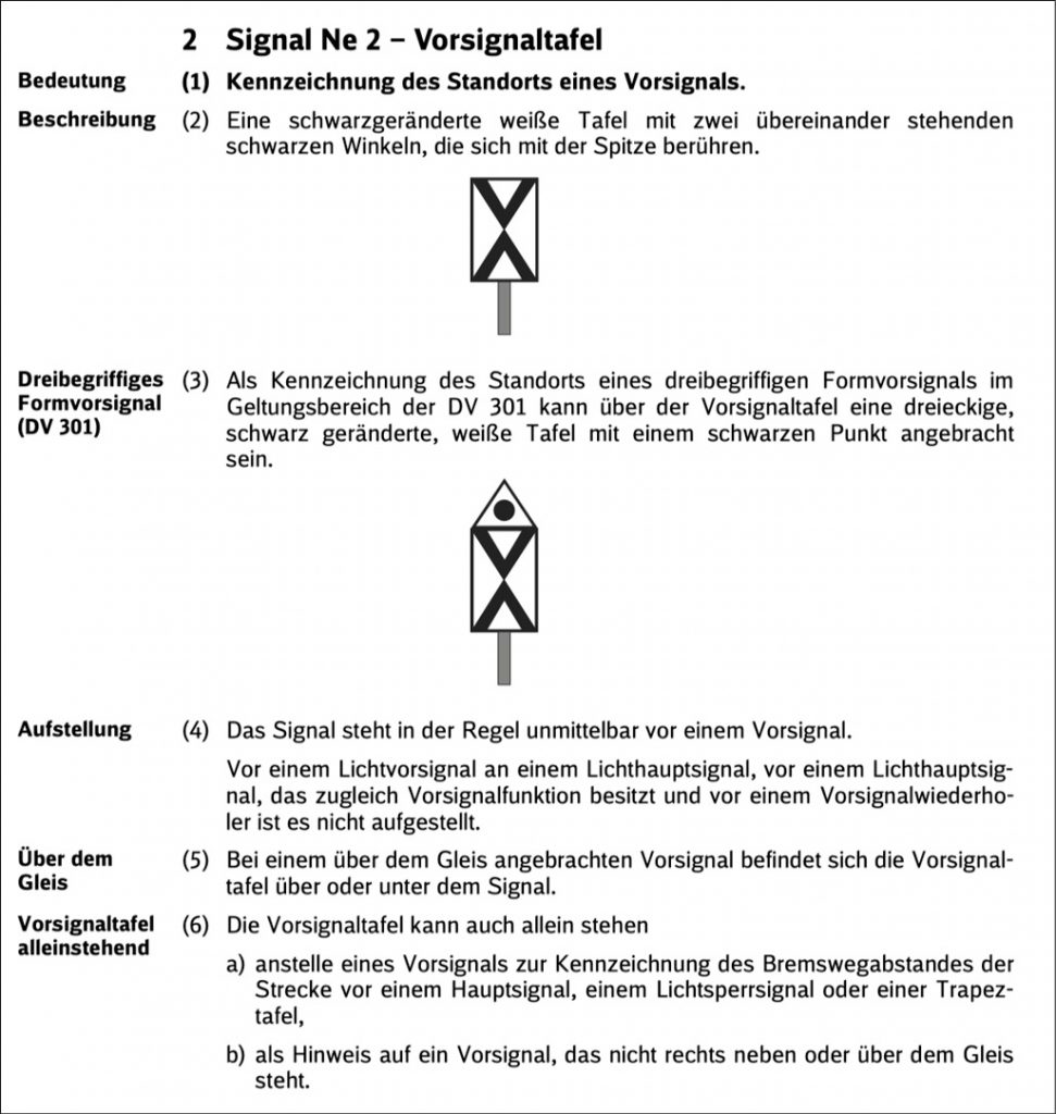 Signal Ne 2 SystemBahn