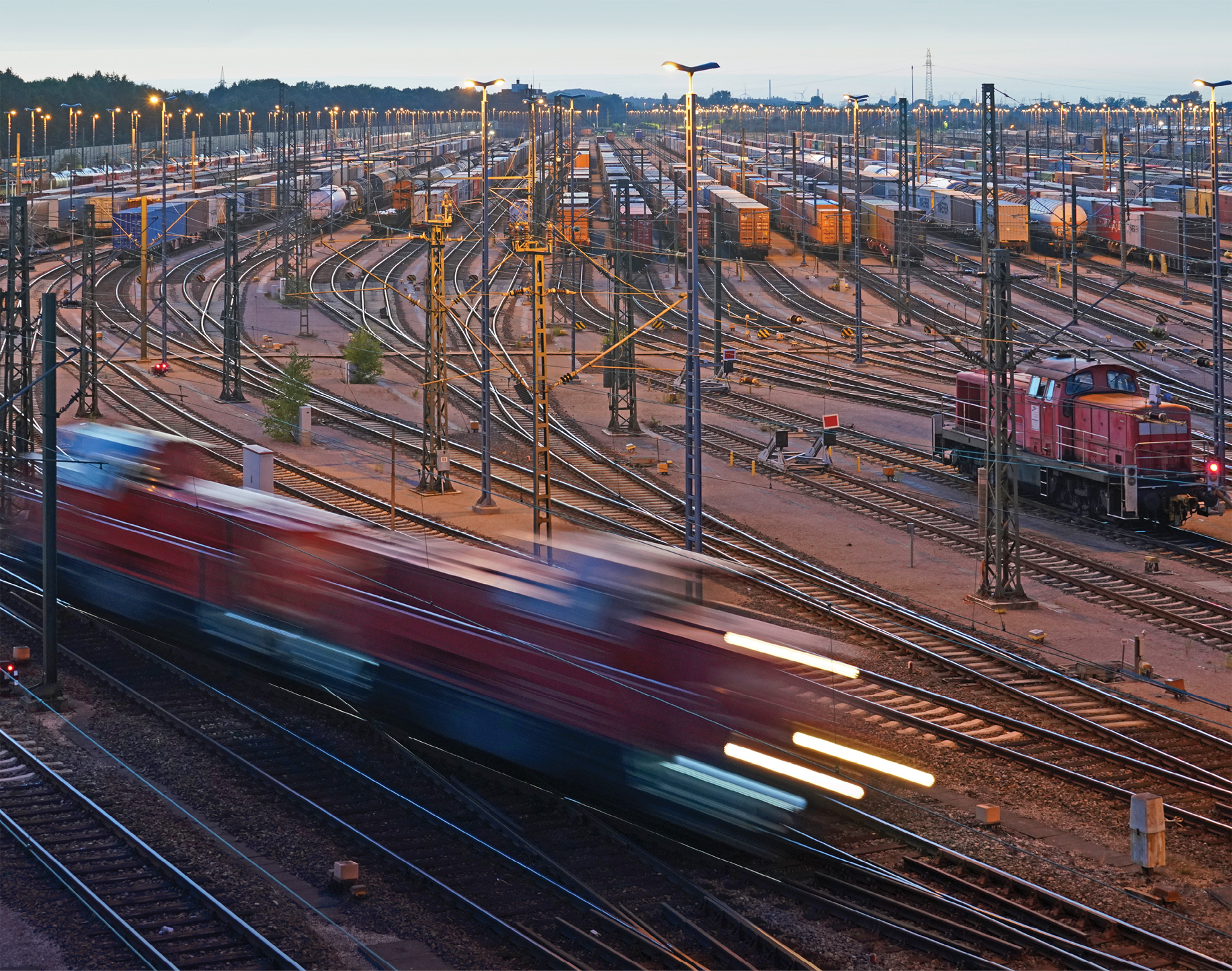 Rangierbahnhof Maschen (Foto: DB AG/Volker Emersleben)