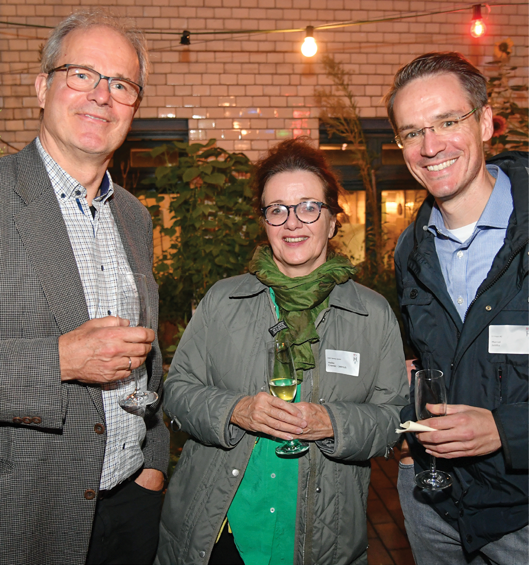 Von Links: Achim Kühne-Henrichs, Heike Cramer-Jekosch, Marcel Jelitto