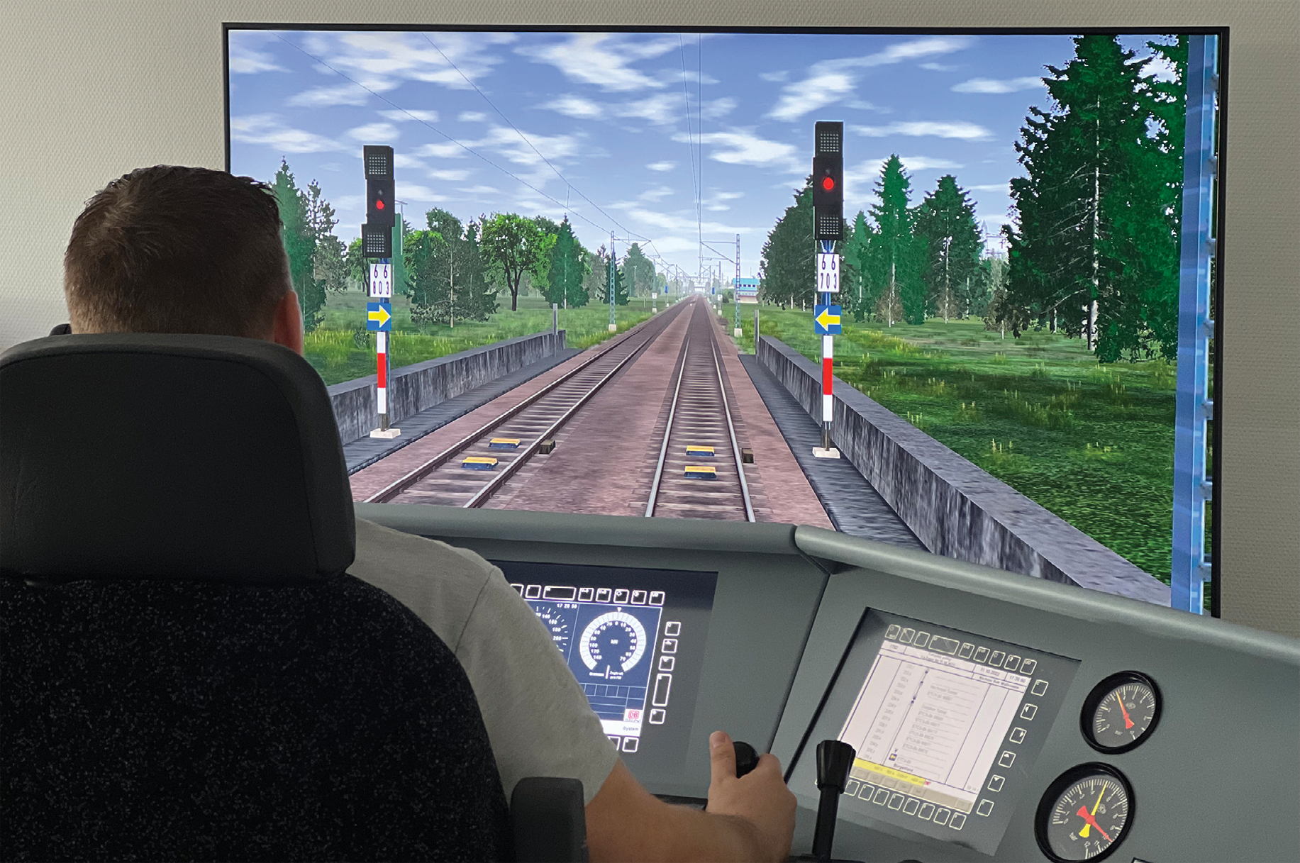 ETCS-Ausbildung am Interaktiven Fahrsimulator