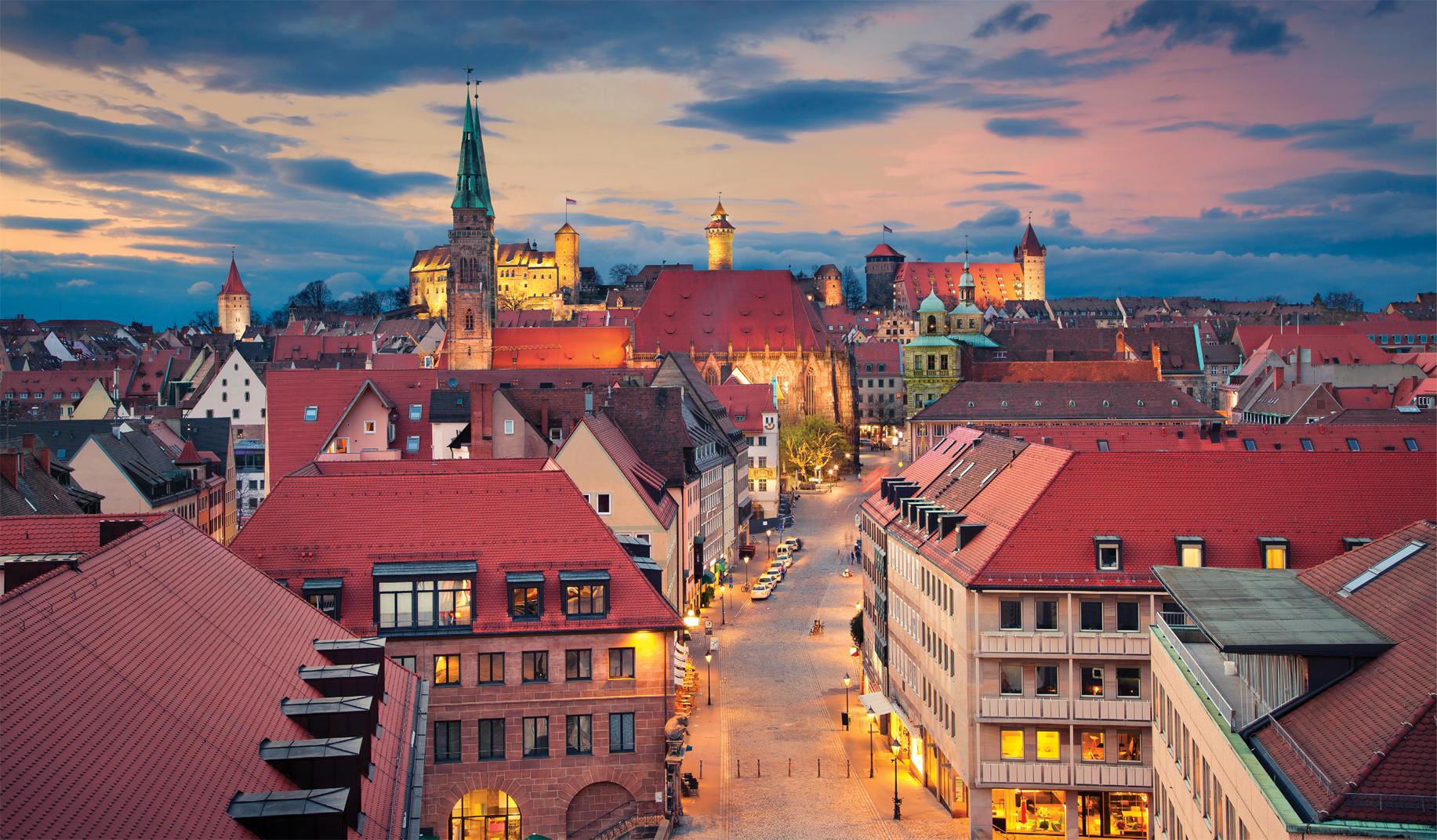 Blick über Nürnberg, wo im November 2023 das Betriebsleiter-Symposium des VDEF stattfand