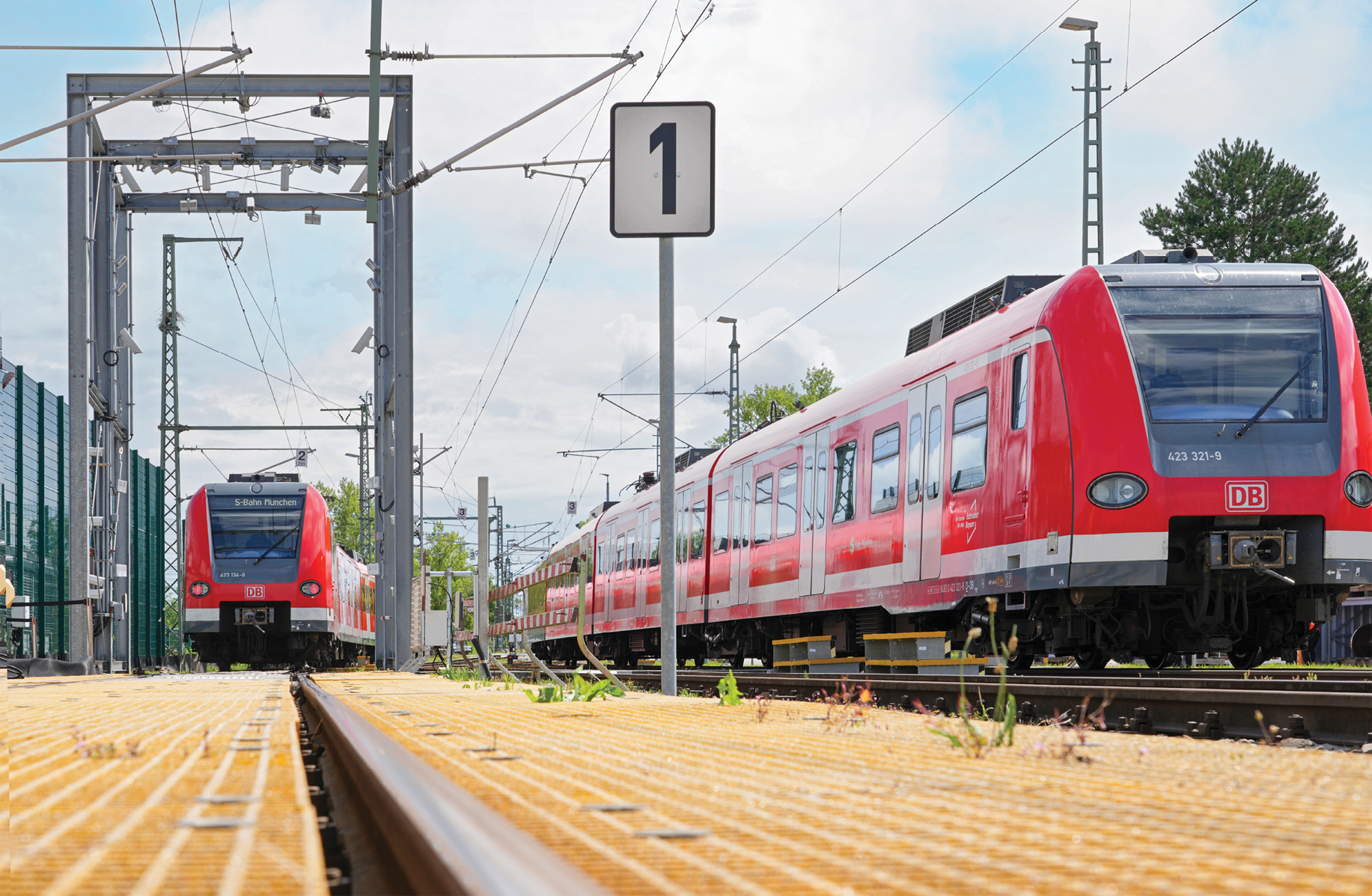 KI-gestütztes Kamerator im S-Bahn-Werk München Steinhausen