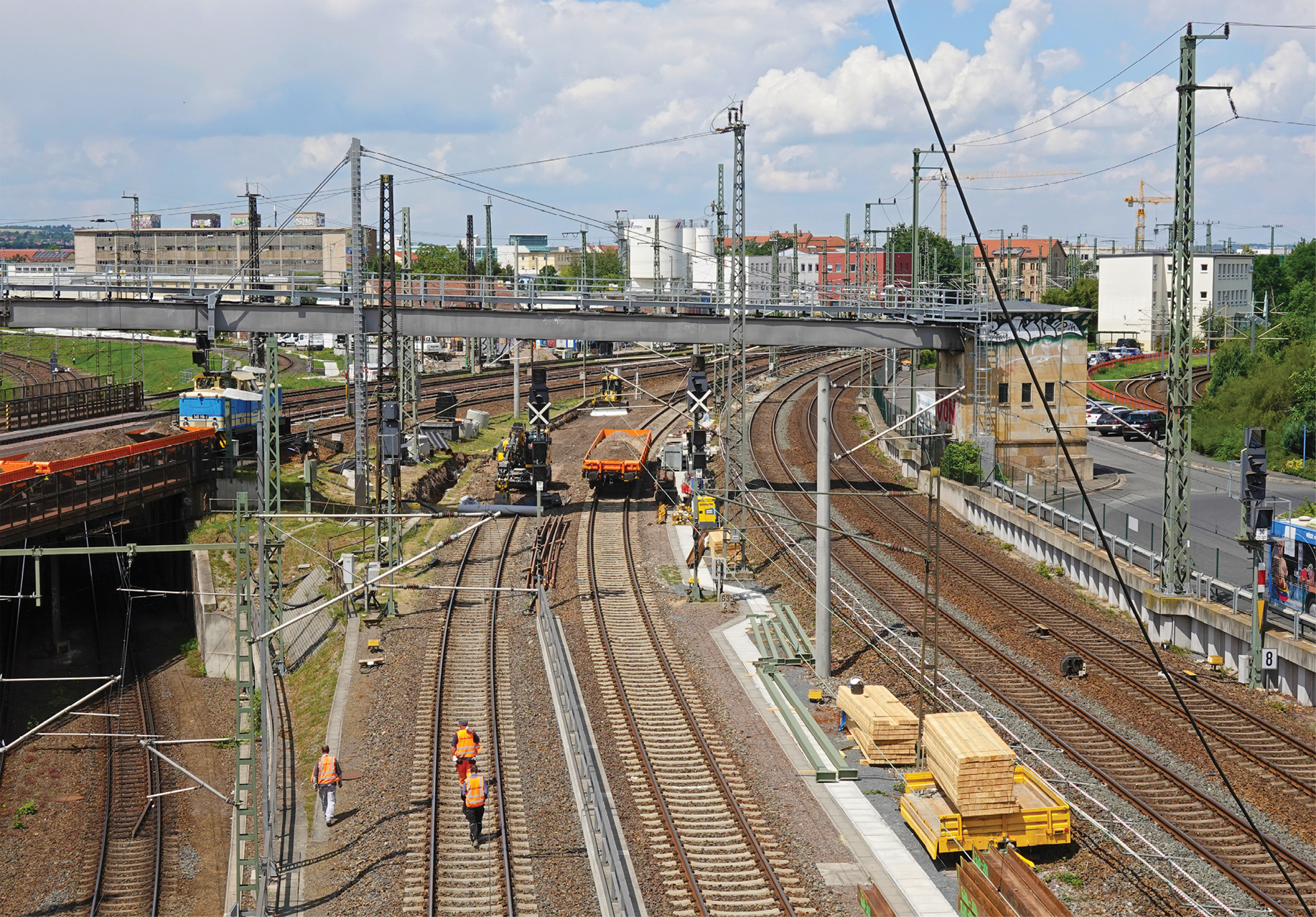 Komplexes Bauprojekt