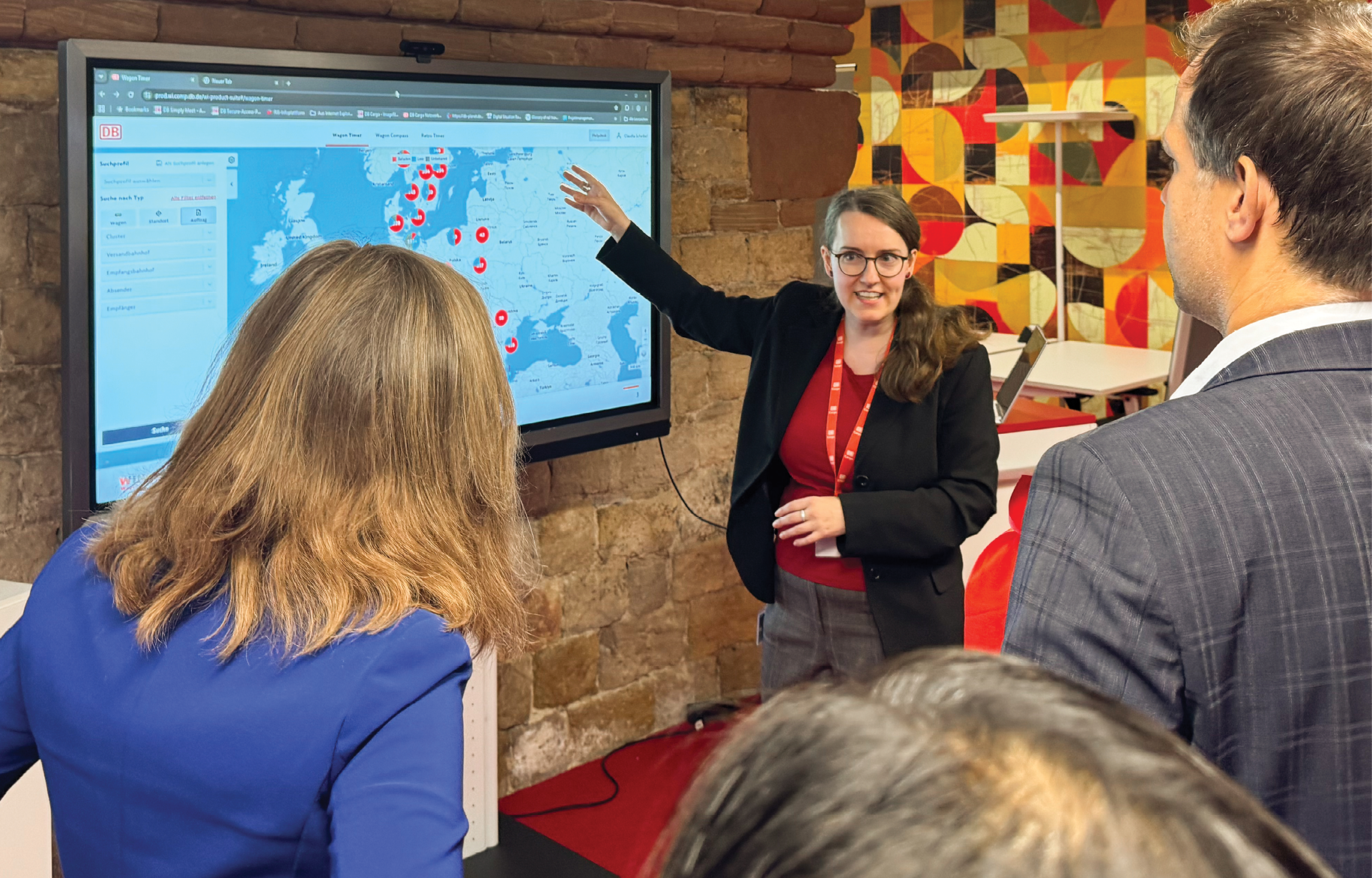 Echtzeit-Informationen zu allen im Einsatz befindlichen Güterwagen liefert das KI-gestützte Wagon Intelligence-Portal