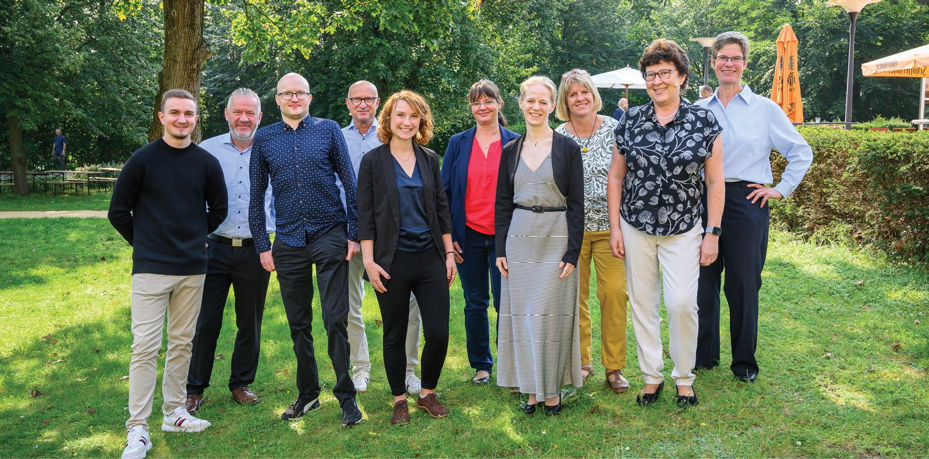 Das Organisationsteam von DB Training sorgte mit guter Laune für das Wohl der Teilnehmenden