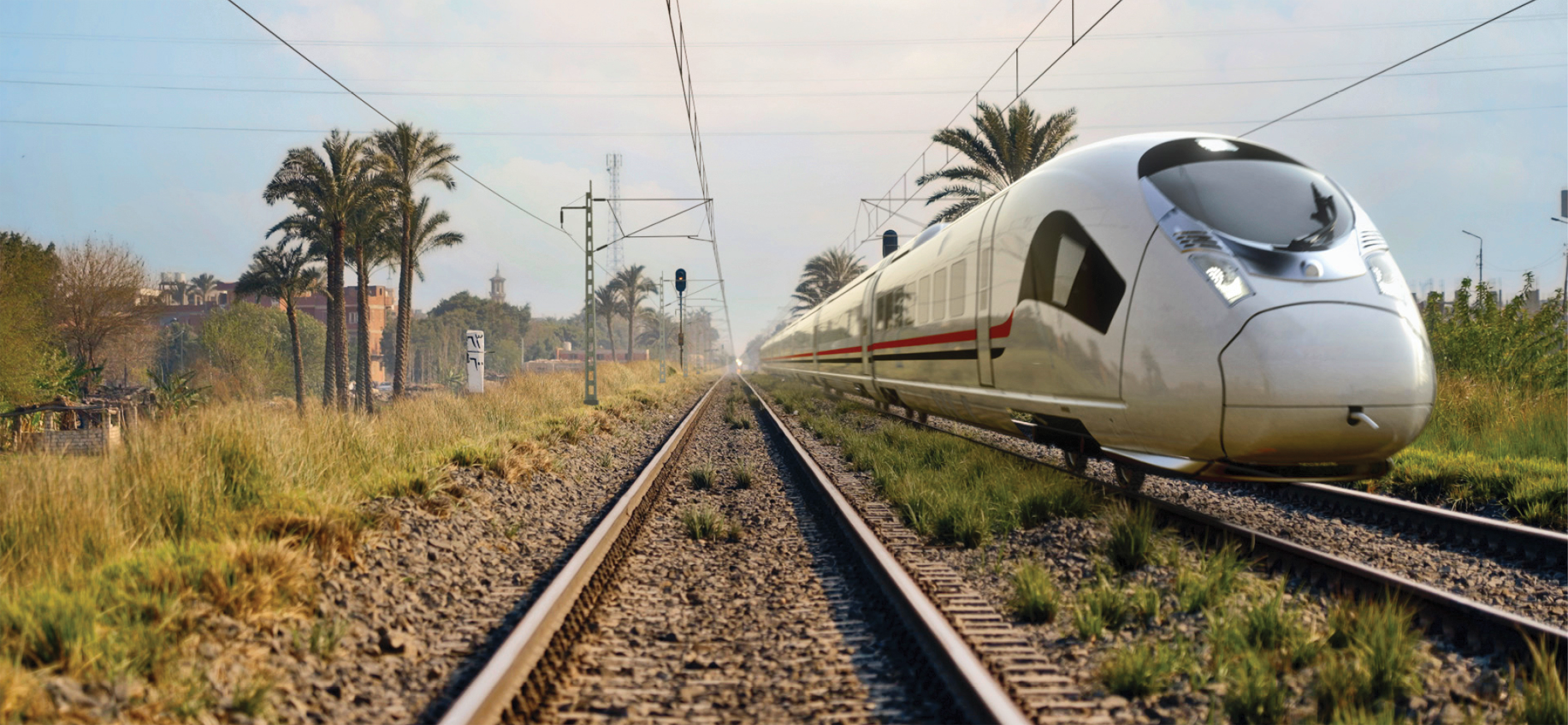 Siemens liefert Züge und Betriebstechnik für den Aufbau eines Hochgeschwindigkeitsnetzes in Ägypten