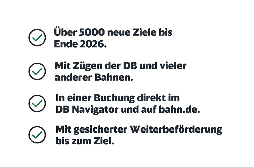 OSDM verbessert das internationale Bahnticketing deutlich