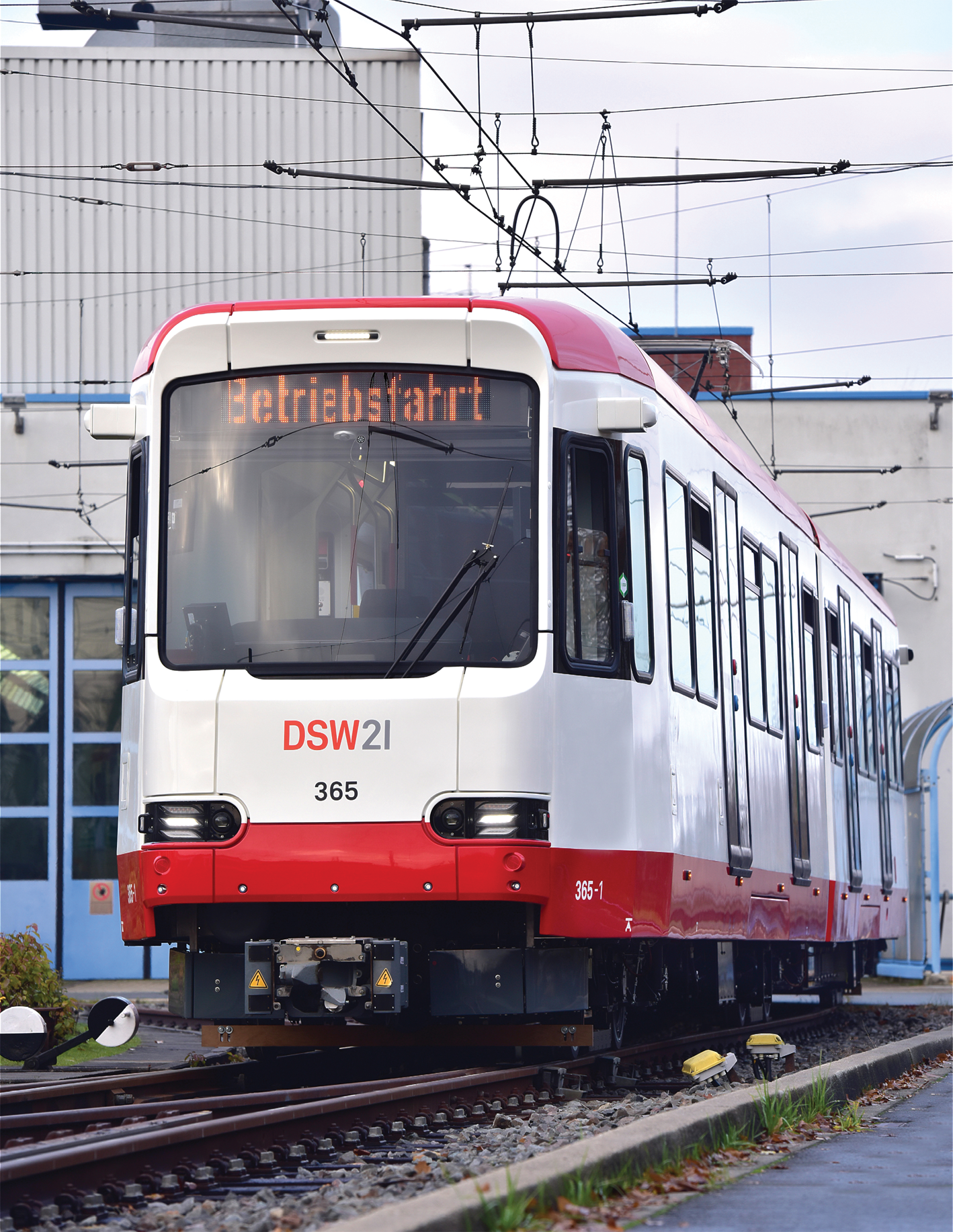 Zweiteiliger Gelenktriebwagen des Typs B80D (2024)