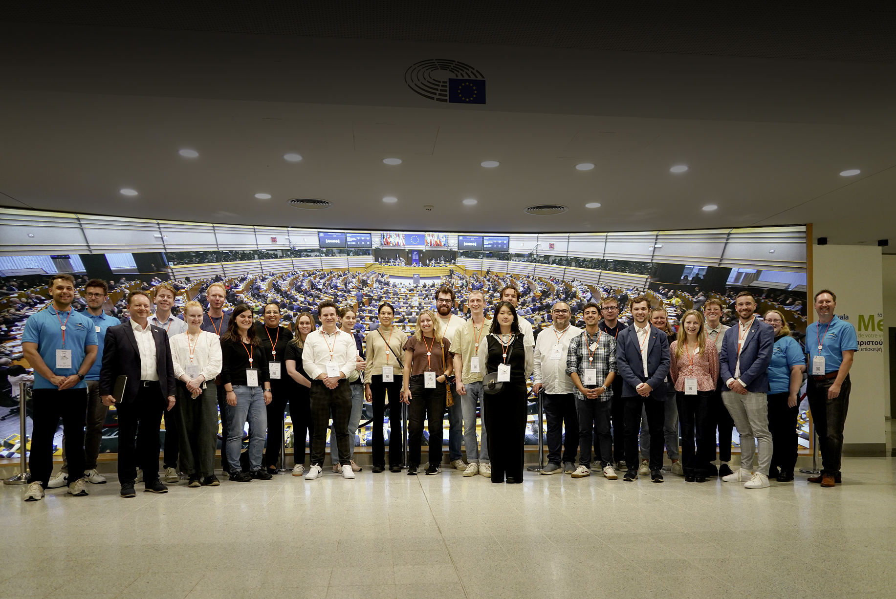 Exkursion der CCS+ Summer School zum Europäischen Parlament in Brüssel
